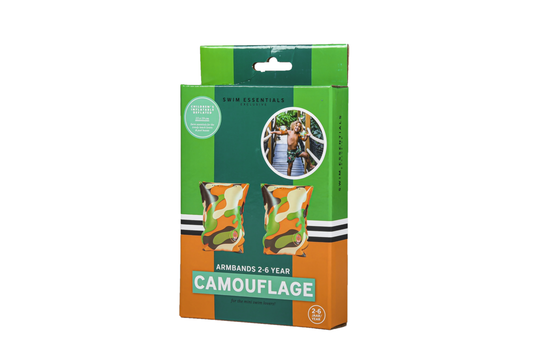 Zwembandjes Camouflage 2-6 jaar