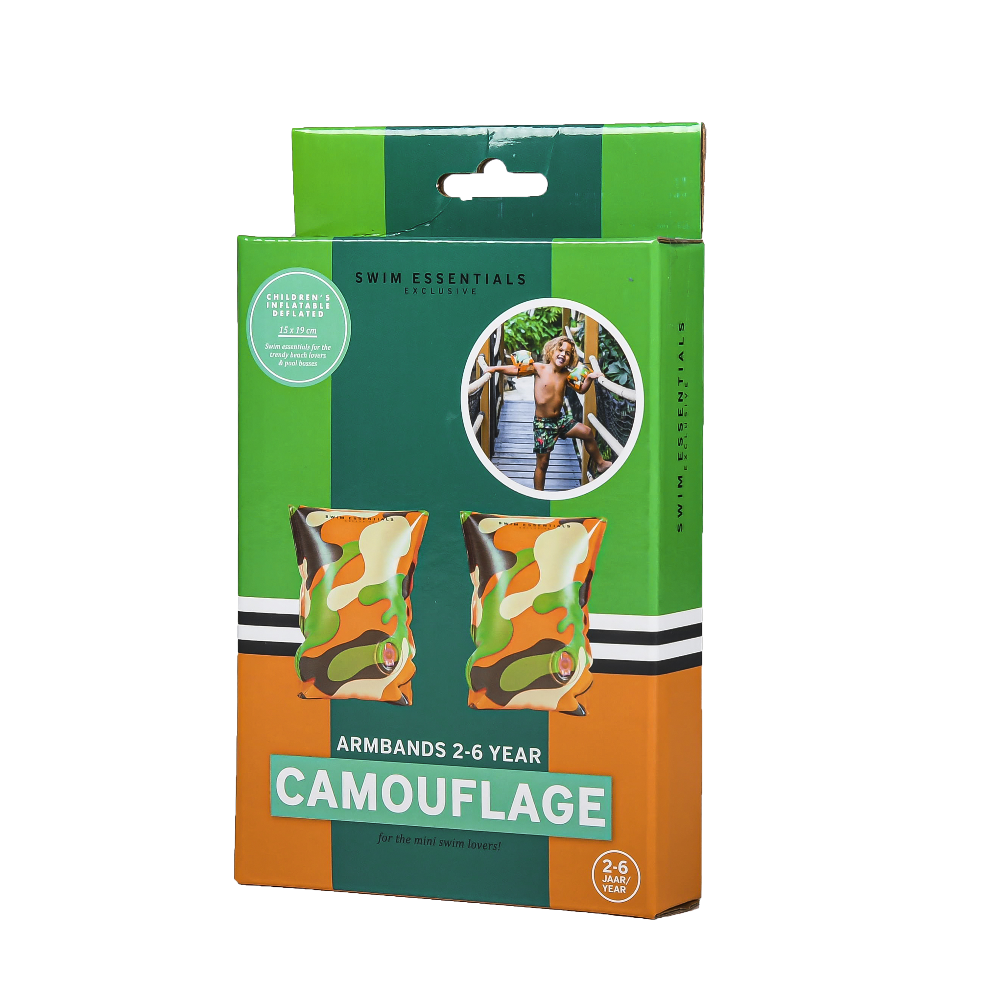 Zwembandjes Camouflage 2-6 jaar