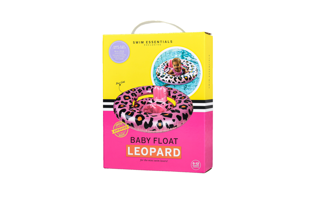 Baby Float Panter Rose Goud