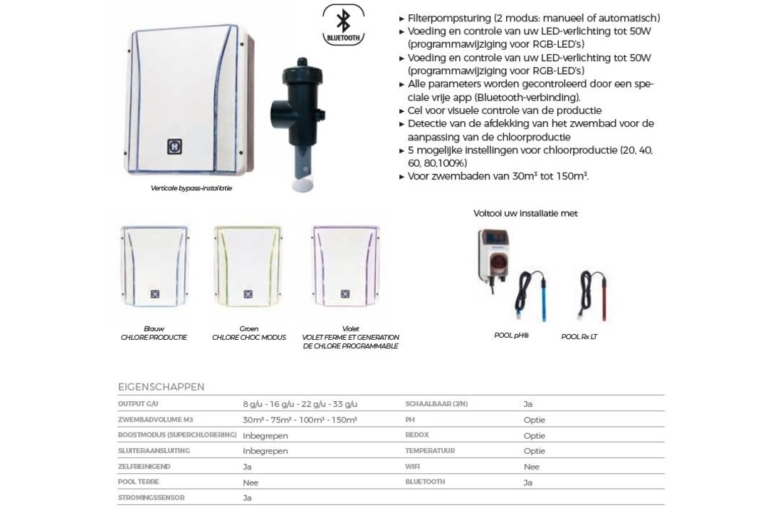 Hayward Salt & Swim 2.0 Plus  - Diverse varianten