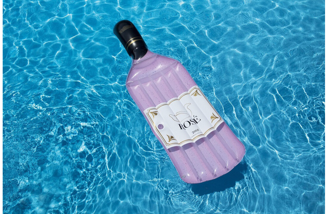 Opblaasbare Rosé Fles