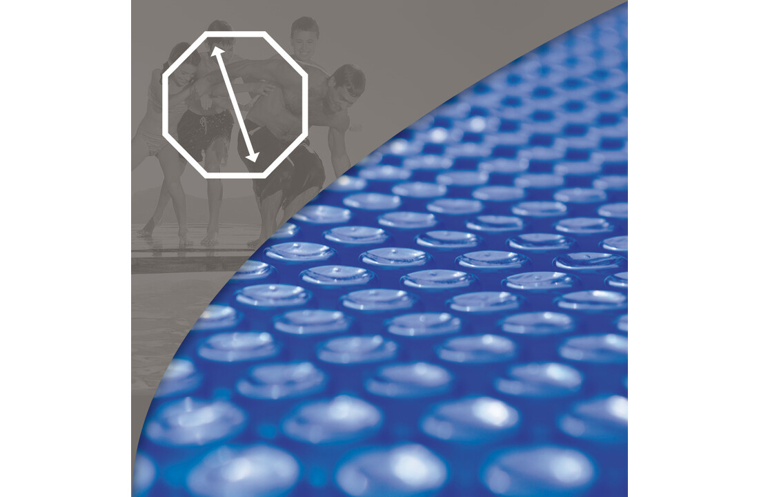 Zomerafdekking Octagon (Afgezoomd)