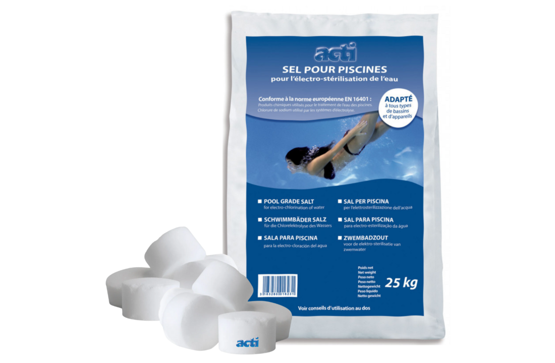 ActiSalt zwembadzout 25 kg - Tabletten