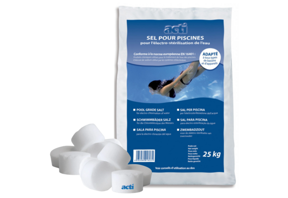 ActiSalt zwembadzout 25 kg - Tabletten