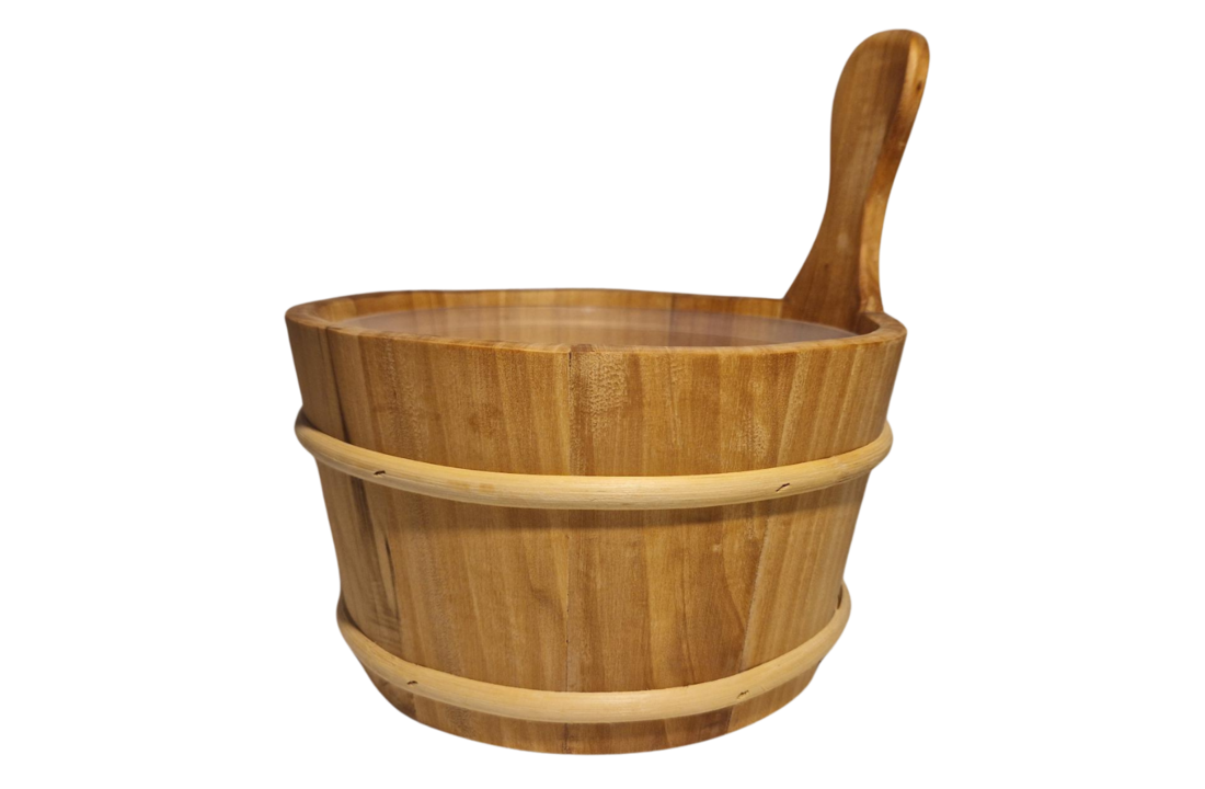Sauna Emmer 4 Liter - Elzen
