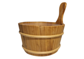 Sauna Emmer 4 Liter - Elzen