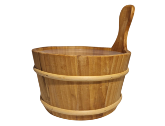 Sauna Emmer 4 Liter - Elzen