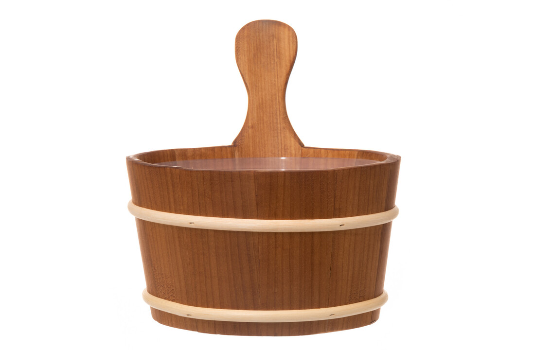Sauna Emmer 4 Liter - Elzen