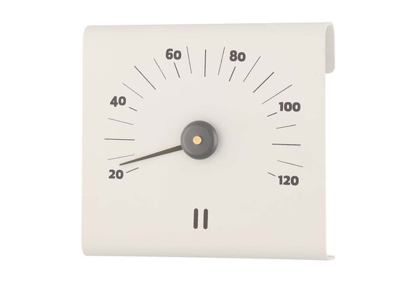 Rento Aluminium Sauna Thermometer Wit