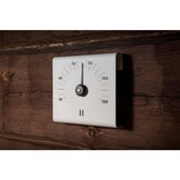 Rento Aluminium Sauna Thermometer Wit
