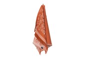 Rento Pino Sauna Badhanddoek oranje/bruin - 78x150 cm
