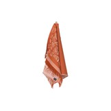 Rento Pino Sauna Handdoek oranje/bruin - 50x70 cm