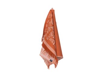 Rento Pino Sauna Handdoek oranje/bruin - 50x70 cm