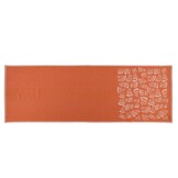 Rento Pino Sauna Kleed - Oranje/Bruin - 50x150 cm