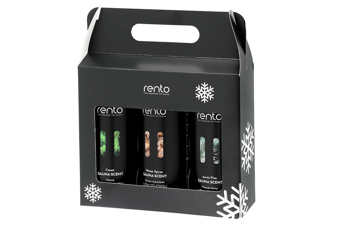 Rento Sauna Geur limited edition cadeauset 3 x 400 ml