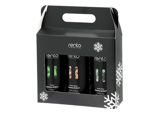 Rento Sauna Geur limited edition cadeauset 3 x 400 ml