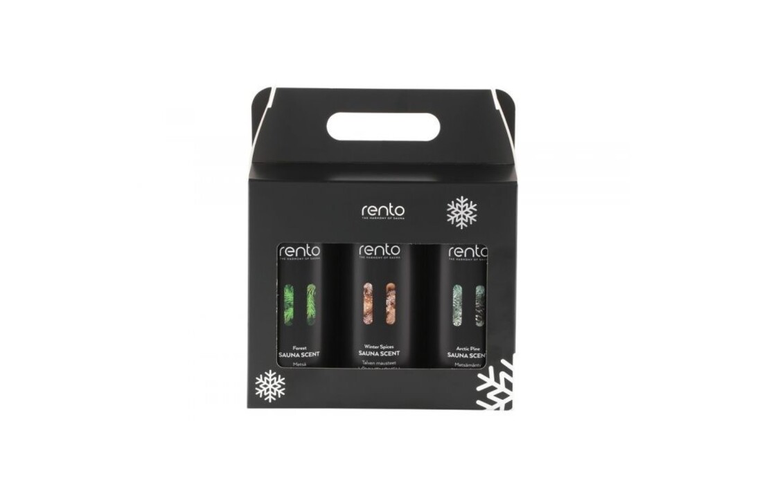 Rento Sauna Geur limited edition cadeauset 3 x 400 ml