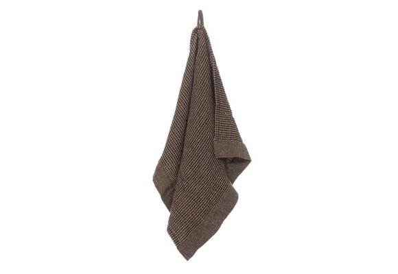 Kenno Handdoek - Bruin - 50x70 cm