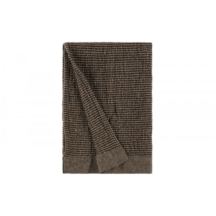 Kenno Handdoek - Bruin - 50x70 cm