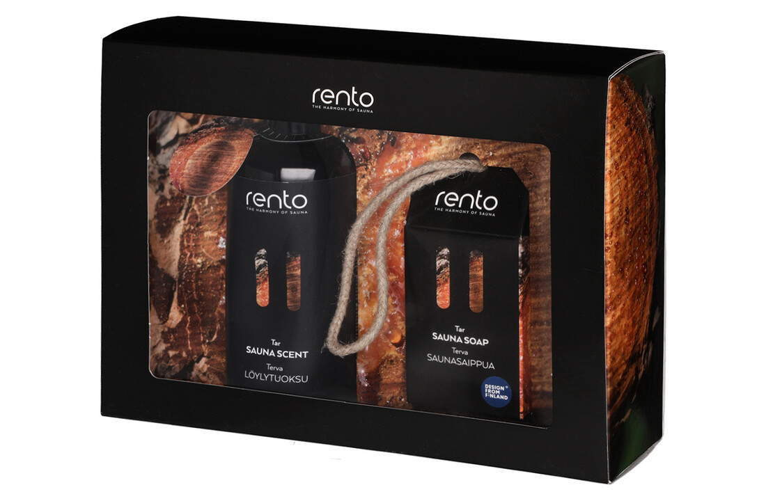 Rento Cadeauset (geur & zeep) - Teer