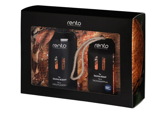 Rento Cadeauset (geur & zeep) - Teer