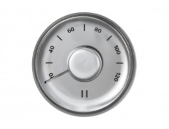 Rento Sauna Thermometer RVS (Harri Koskinen)