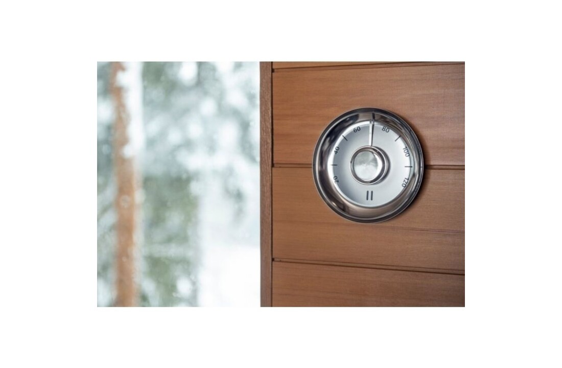 Rento Sauna Thermometer RVS (Harri Koskinen)