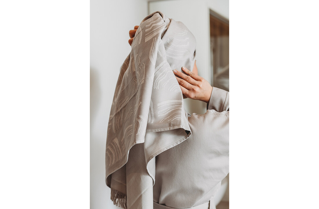 Rento Pino Sauna Handdoek grijs 78x150cm