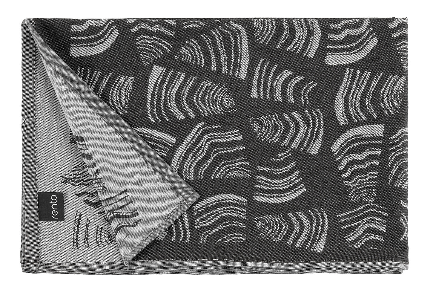 Rento Pino Sauna Kleed - zwart 50x150 cm