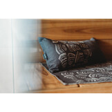 Rento Pino Sauna Kleed - zwart 50x150 cm