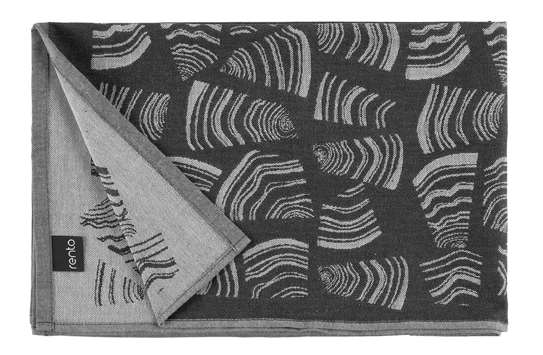Rento Pino Sauna Kleed zwart 50x60 cm