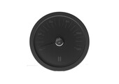 Rento Sauna Thermometer Aluminium rond zwart