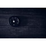 Rento Sauna Thermometer Aluminium rond zwart