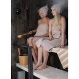 Rento Sauna Thermometer Aluminium rond zwart