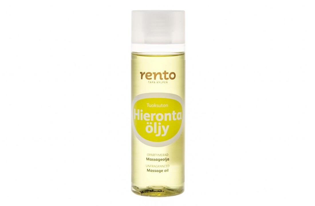 Rento Massage olie 200 ml geurvrij