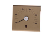 Rento Aluminium Sauna Thermometer Champagne