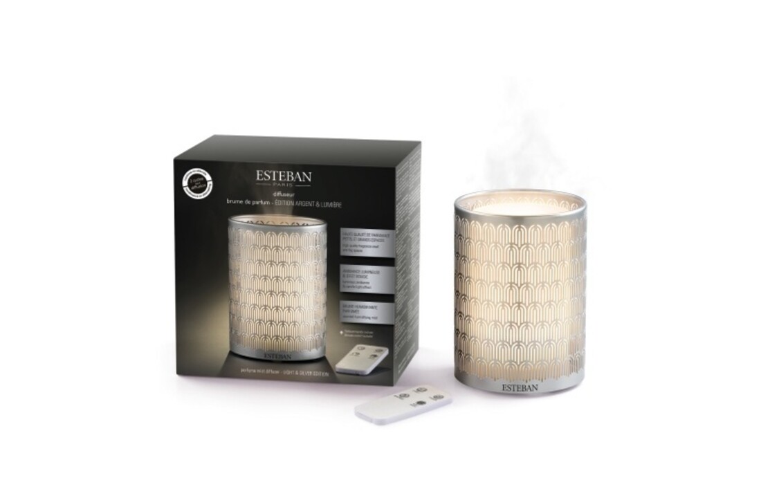 Esteban Mist Diffuser Edition Light & Silver