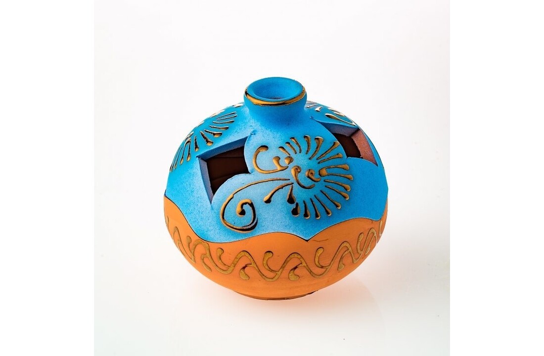 Keramiek - Blauw Terracotta
