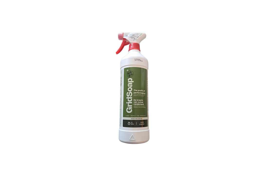 Gridsoap Grielzeep 1 liter met handsprayer - Warmtepomp reiniger