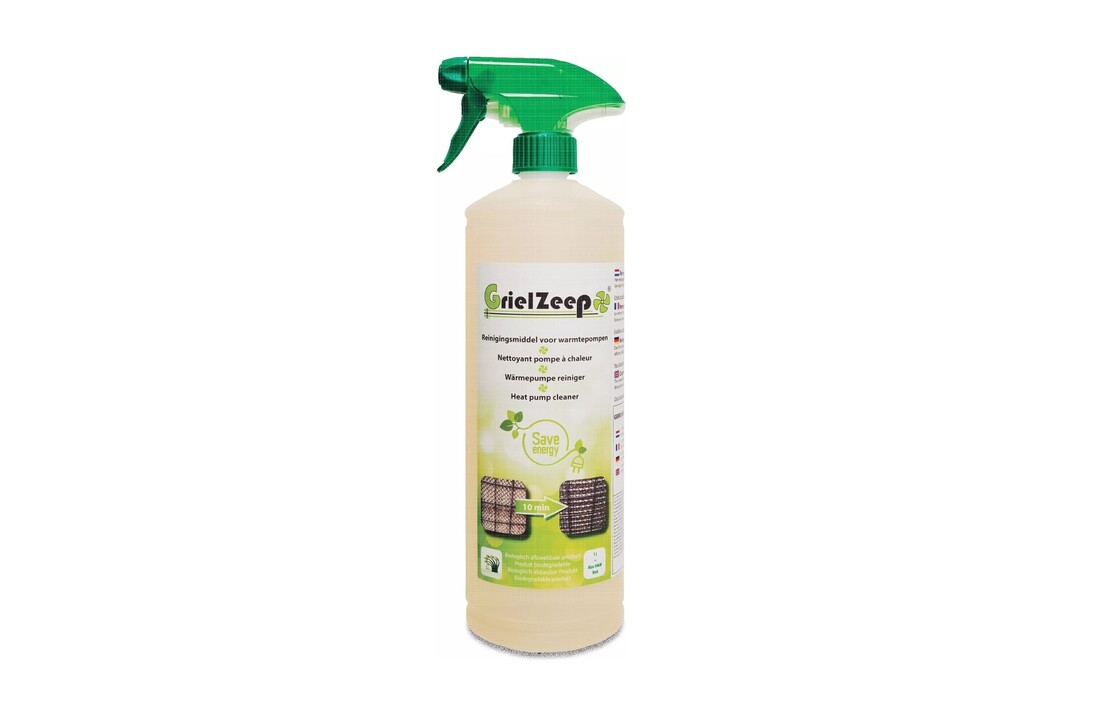 Gridsoap Grielzeep 1 liter met handsprayer - Warmtepomp reiniger