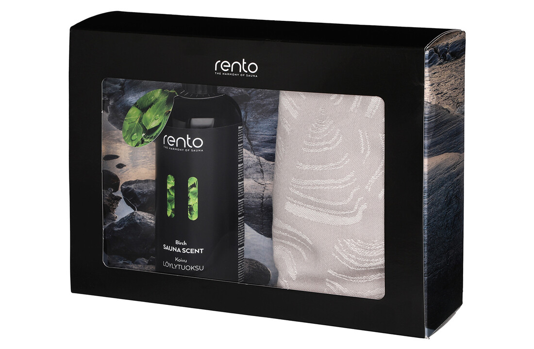 Rento Gift Box sauna geur en kussenhoes