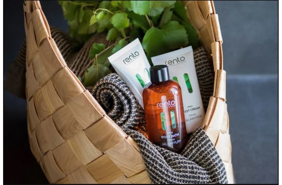 Rento Cadeauset Voetenbad, Voetscrub en Voetencreme