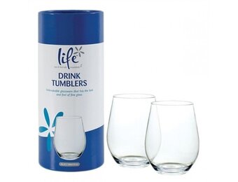 Life spa waterglazen - 2 stuks