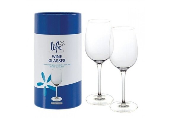 Life spa wijnglazen - 2 stuks