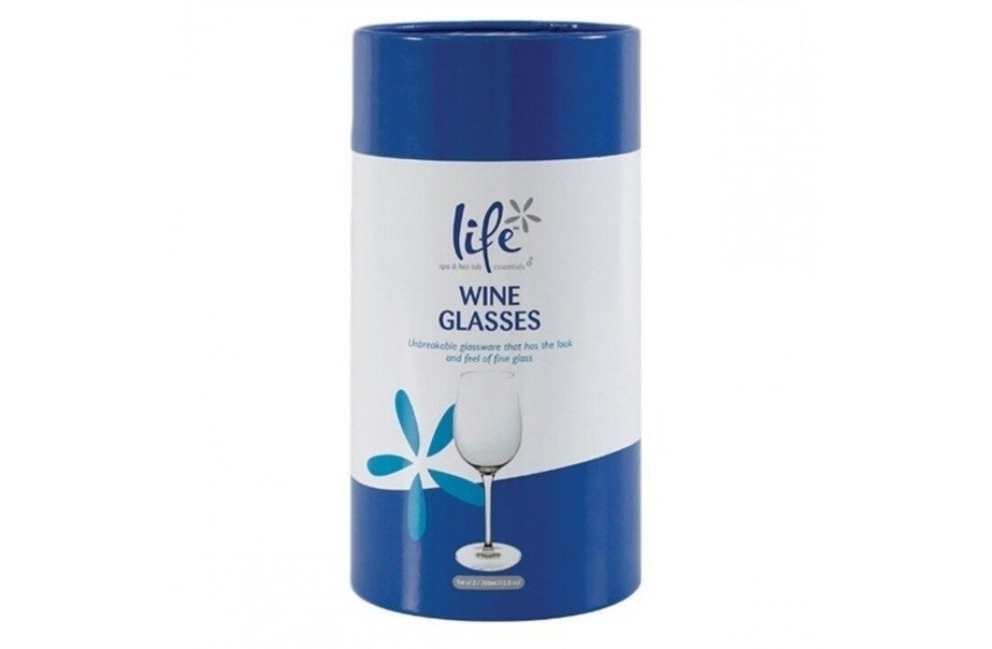 Life spa wijnglazen - 2 stuks