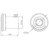 Ignia Onderwaterspot LED incl. inbouwnis
