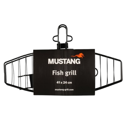 Mustang BBQ Visgrill met afneembare handgreep