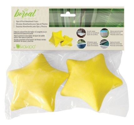 Kokido absorberende zeester sponzen voor vettenreiniging (per 2 stuks)