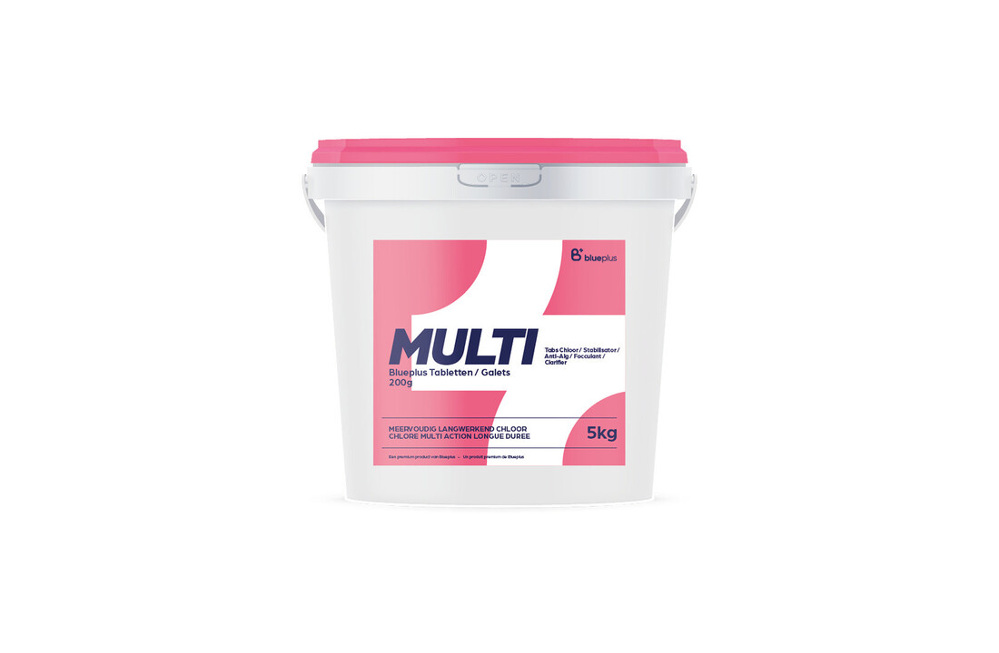 Blueplus Multi Chloortabletten 5kg - 200gr