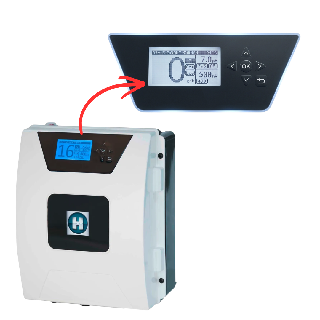 Hayward Aquarite Scherm Display